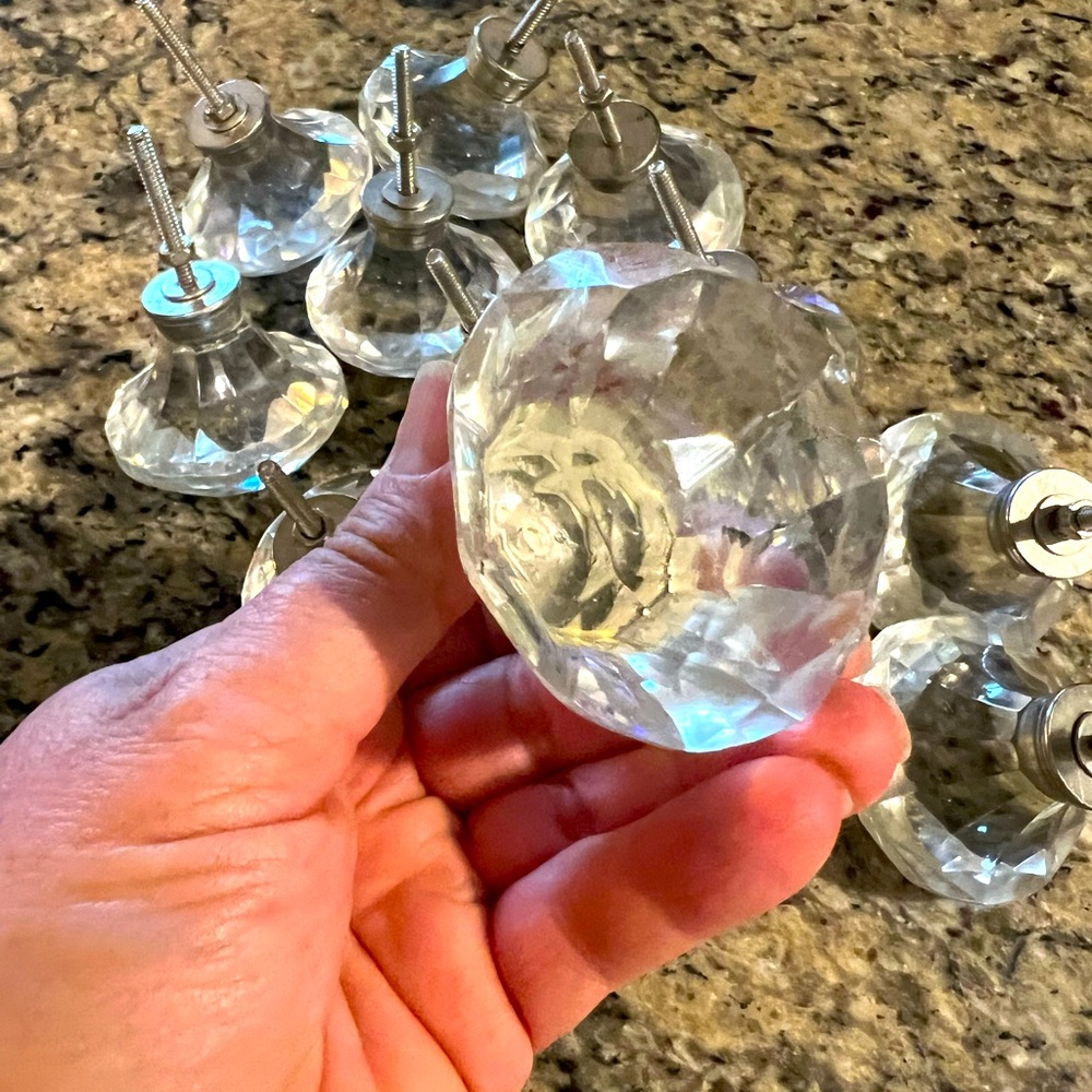 Clear Glass Knobs